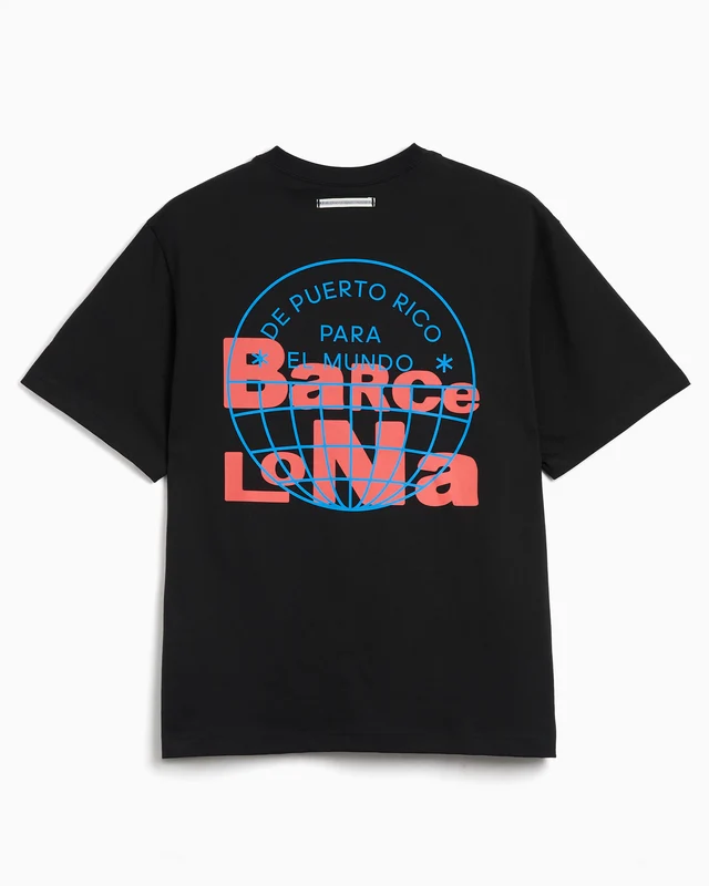 Camiseta con gráfico Oversize adidas Originals x Bad Bunny DtMF Tour Merch "Barcelona" Heavyweight Unisex S