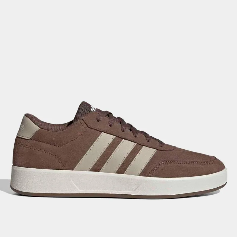 Tênis Adidas Breaknet 3.0 - Masculino - Marrom+Bege