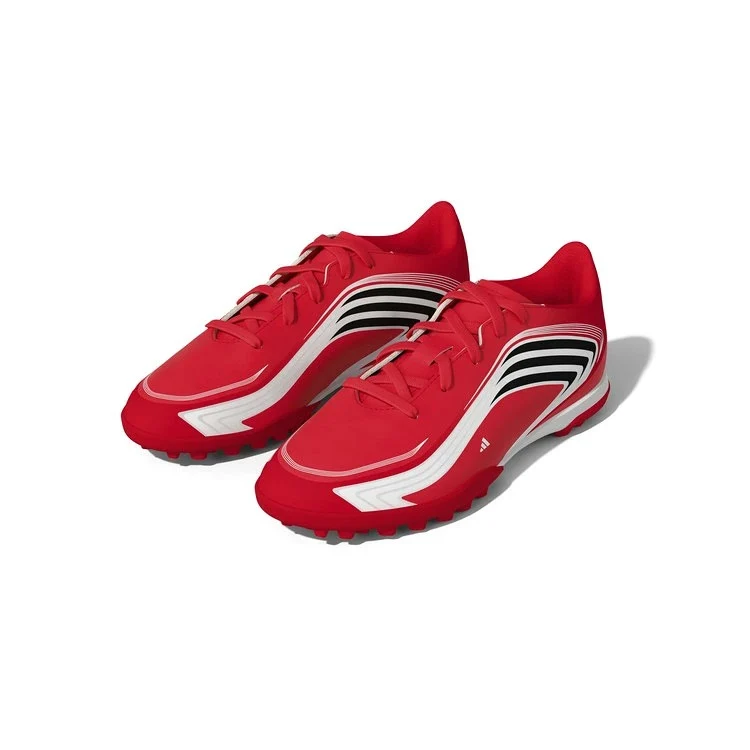 F50 MESSI CLUB TF J アディダス adidas KK1381 ルシッドレッド ジュニア サッカー トレーニングシューズ 21.0cm