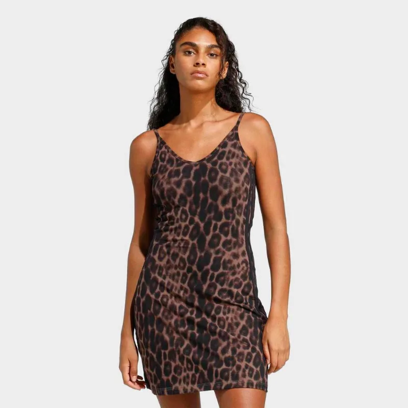 Vestido Adidas 3S Casual Feminino - Feminino - Marrom