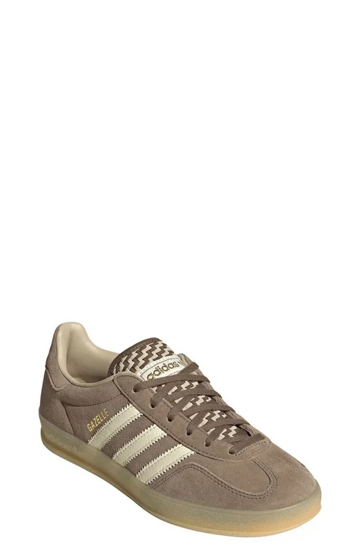 Gazelle Indoor Womens Earth Strata Off White Khaki Thread US 6