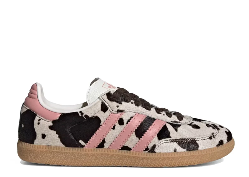 Adidas Samba OG Cow Print Dark Brown Wonder Mauve 36 EU