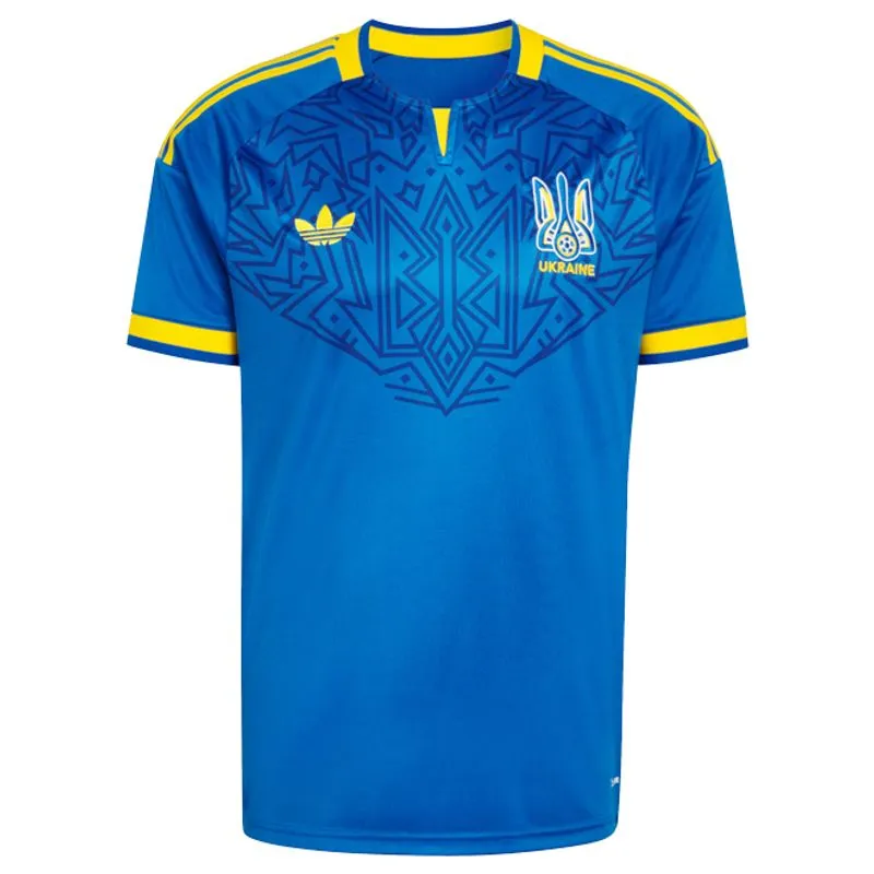 Camisa Adidas Ucrânia II Copa 26 Azul Masculina P
