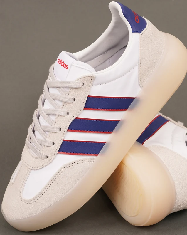 Adidas Barreda Decode Trainers White/Mystery Ink/Ruby 9.5