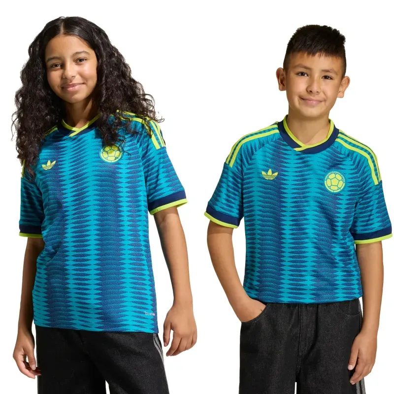 Jersey adidas Futbol Colombia Visita Fan Infantil Unisex JZ8793 13-14 Años