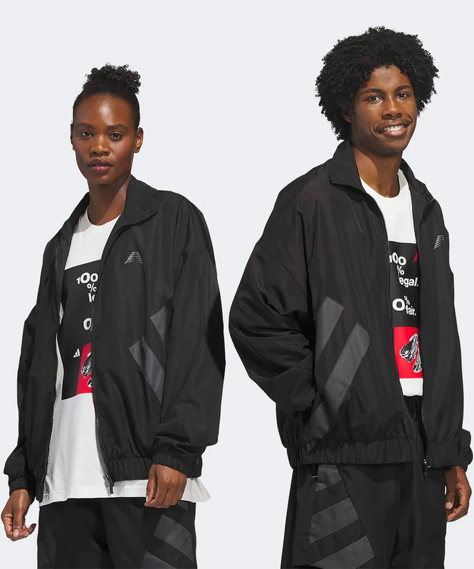 adidas Anthony Edwards Reflective Track Top Siyah / M