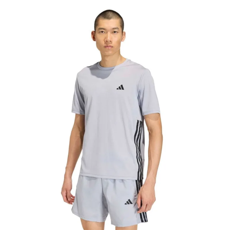 Camiseta Adidas Workout Essentials Base Masculina G2 / Cinza