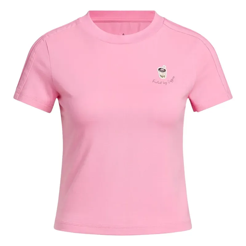 Camiseta Feminina Summer Drink Adidas Rosa M