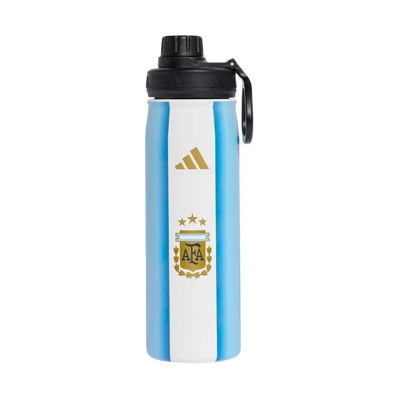 Botella Adidas Seleccion Argentina 26 600ML Talle: UN - Color: Blanco