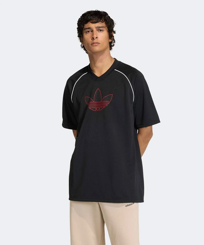adidas SST Football Jersey Siyah / M