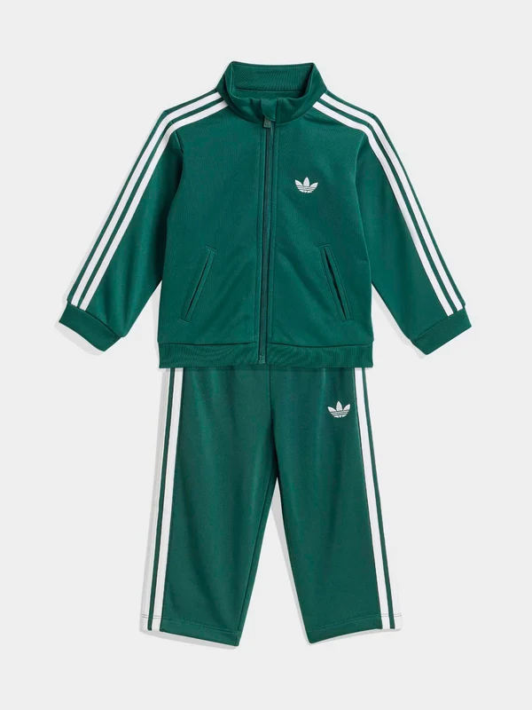 Firebird Tracksuit Infants GRN/WHT / 3-6M