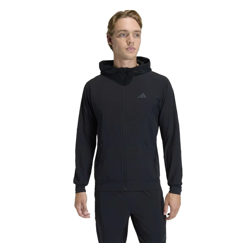 Felpa Uomo Adidas D4T Workout Nero M
