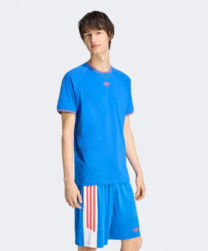 adidas Chest Str Ss T Mavi / S