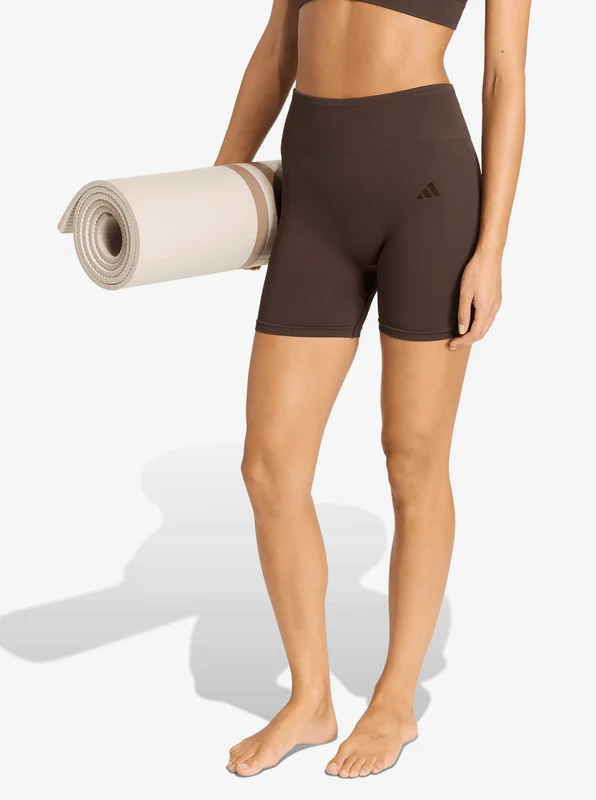 Workout Essentials Knit 4" Leggings BRN/BRN / 2XS