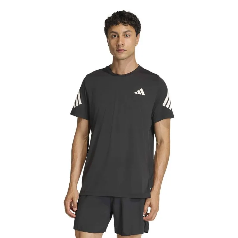 Camiseta Masculina de Corrida adi365 Climacool Adidas Preta, S.
