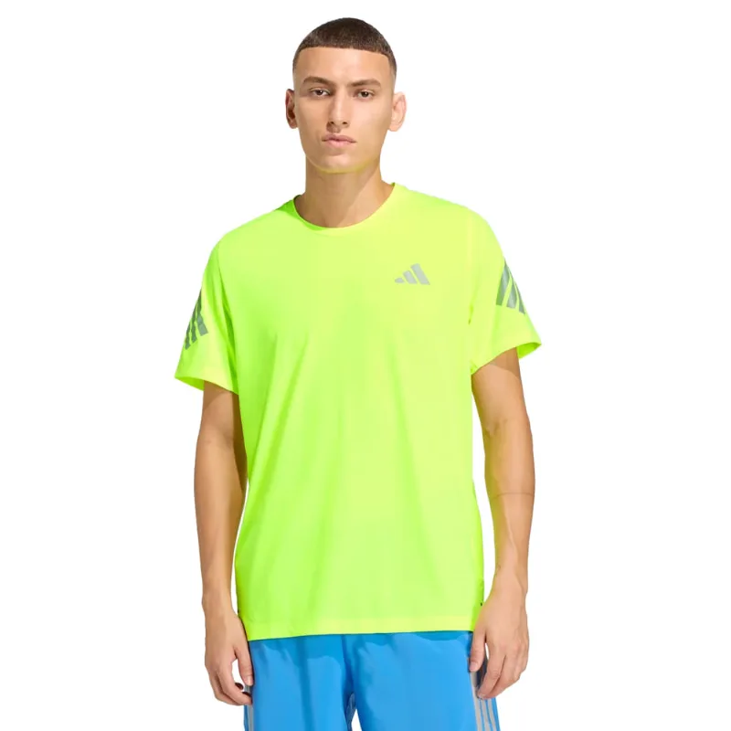 Camiseta Masculina Adidas Malha Climacool Verde Neon - M