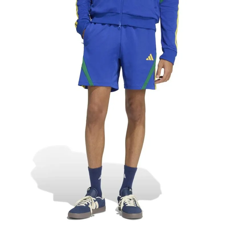 Bermuda Adidas Tiro NP Masculina Azul Esportiva G