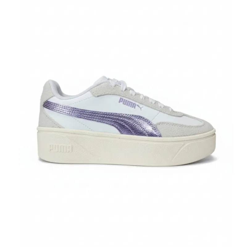 Zapatillas Urbanas para Mujer Puma Club II Era Platform Metallic 403255-03 Multicolor Talla 38