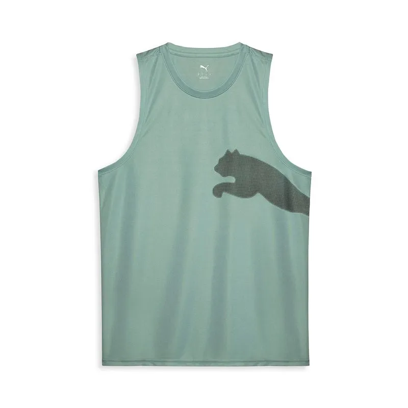 Regata Puma Big Logo Masculina Verde 4GG