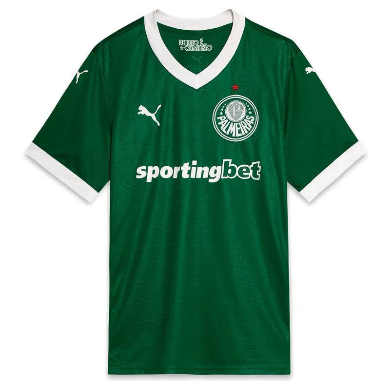 Camisa Palmeiras Puma I 25/26 Torcedor - PP