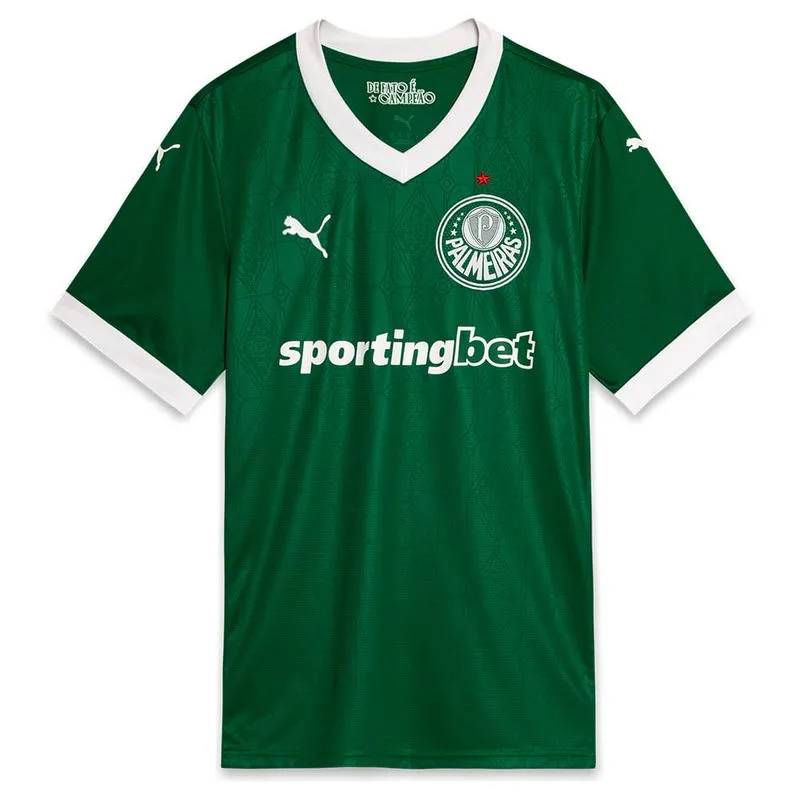 Camisa Palmeiras Puma I 25/26 Torcedor - G