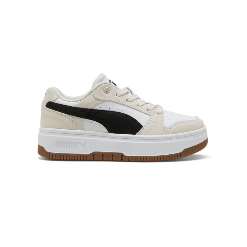 Zapatillas Puma Rebound Low Sportstyle Mujer Moda Blanco