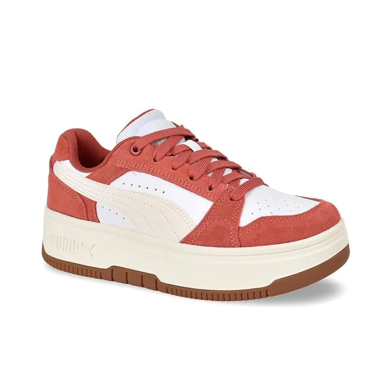 Zapatilla Puma Rebound Femme Low Suede Talle: 35 - Color: Ladrillo