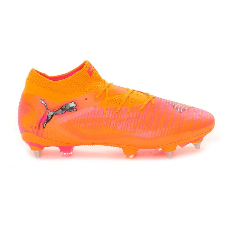 Scarpa da Calcio Uomo Puma Future 8 Ultimate Mixed Soft Ground Arancione Nero 42