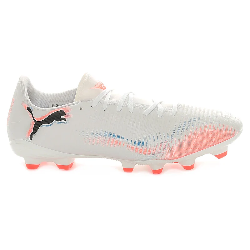 Scarpa da Calcio Uomo Puma Future 8 Play Terreni Compatti Terreni Artificiali Bianco Rosso 45
