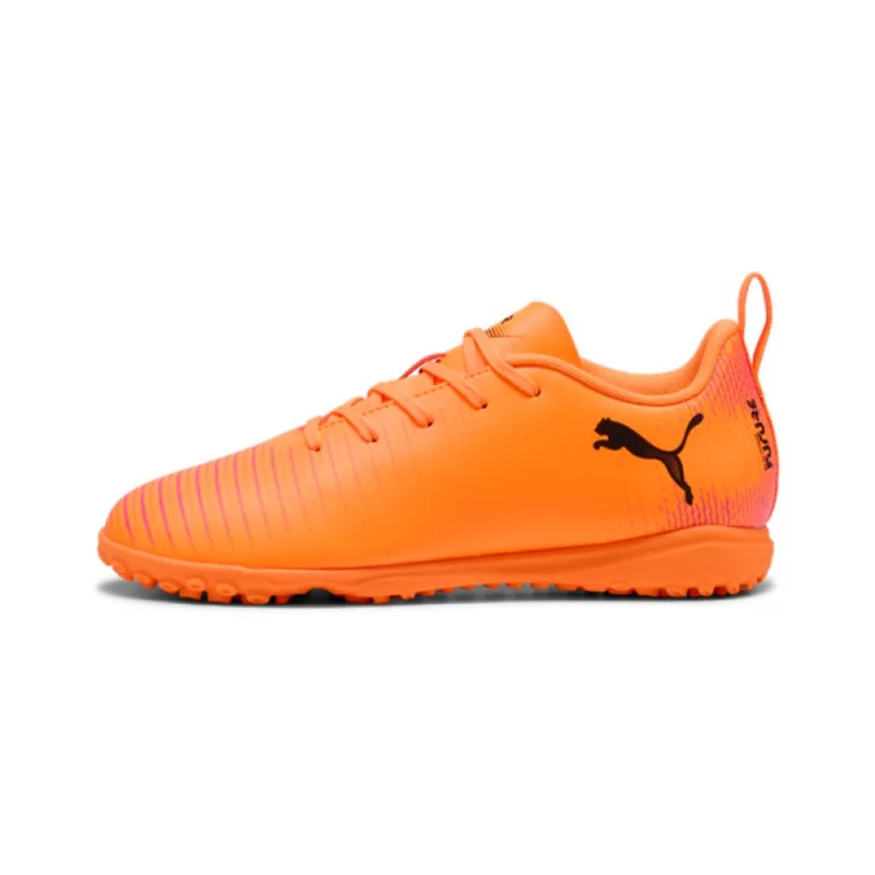 Chuteira Society Juvenil Puma Future 8 Play 32 / Laranja