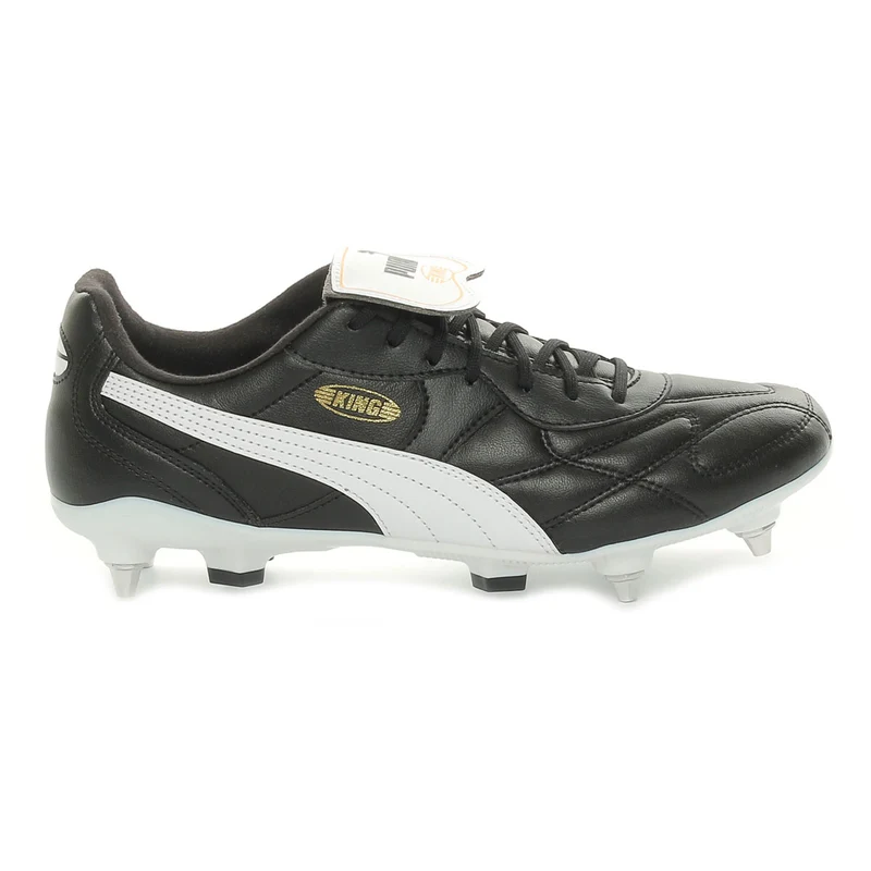 Scarpa da Calcio Uomo Puma King Top Terreni Morbidi Nero Bianco 42