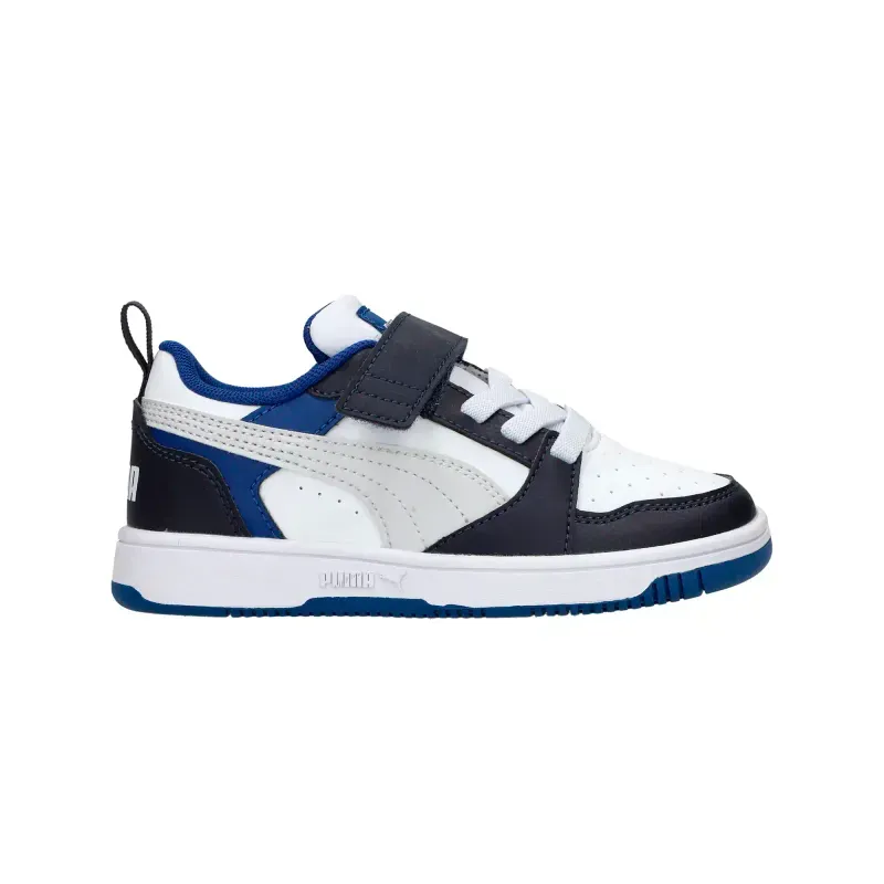 Tenis Puma Casual Rebound V6 Low Niño 397419 28 19 cm