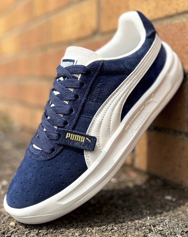 Puma GV Special Suede Trainers Navy - Vintage White 10.5