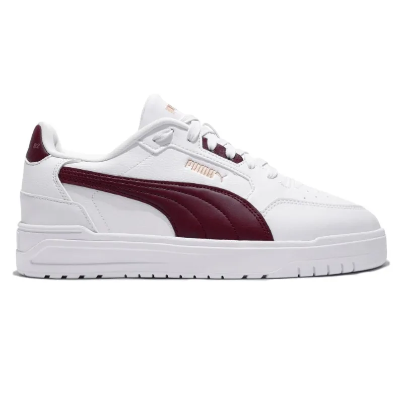 Tênis Puma Shuffle Downtown Masculino 43 / BRANCO E VERMELHO