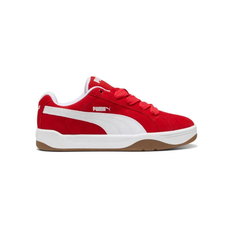 Zapatillas Puma Park Lifestyle Easy Sportstyle Unisex Moda Rojo