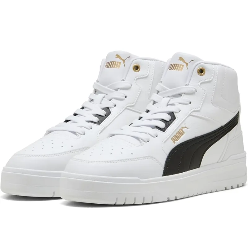 Zapatillas Urbanas para Mujer Puma Shuffle Downtown Mid Jr 403743-01 Blanco Talla 38