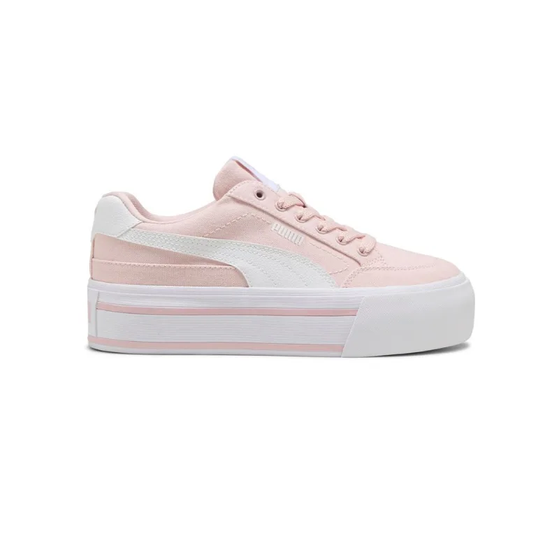 Zapatillas Puma Court Classic Vulcanized Sportstyle Mujer Moda Rosa
