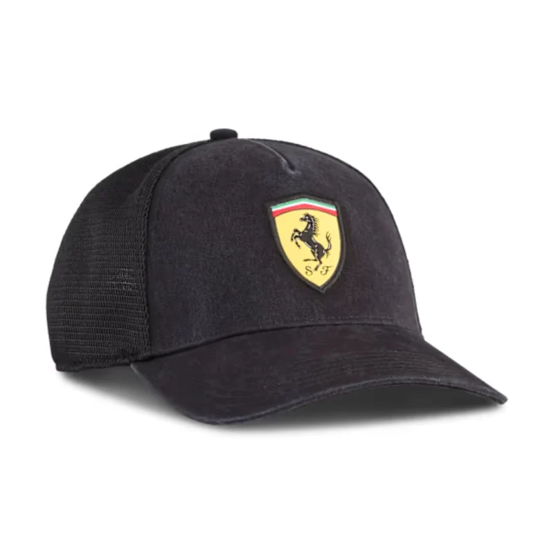+ Scuderia Ferrari HP F1 Team Trucker Cap 'PUMA Black' OSFA