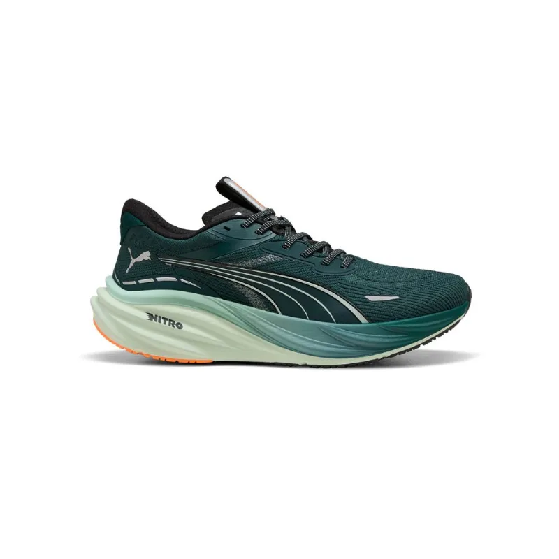 Zapatillas Puma Magnify Nitro 3 Hombre Running Verde