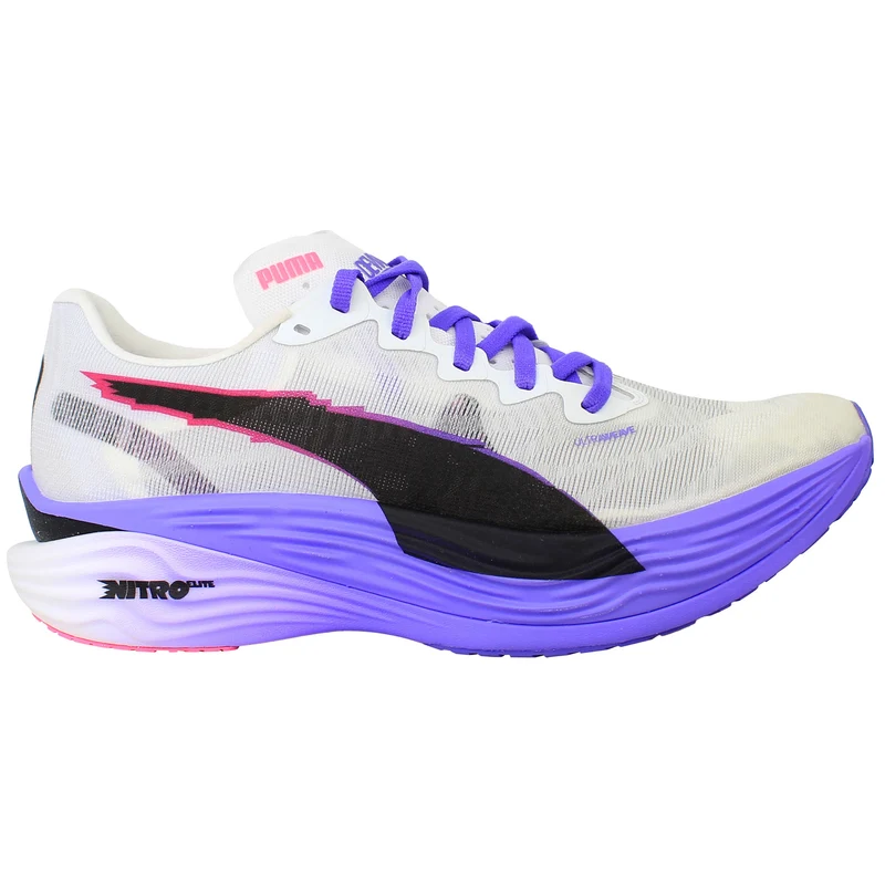 Puma Deviate Nitro Elite 3 Digi-Tokyo Womens White Running Shoes 6
