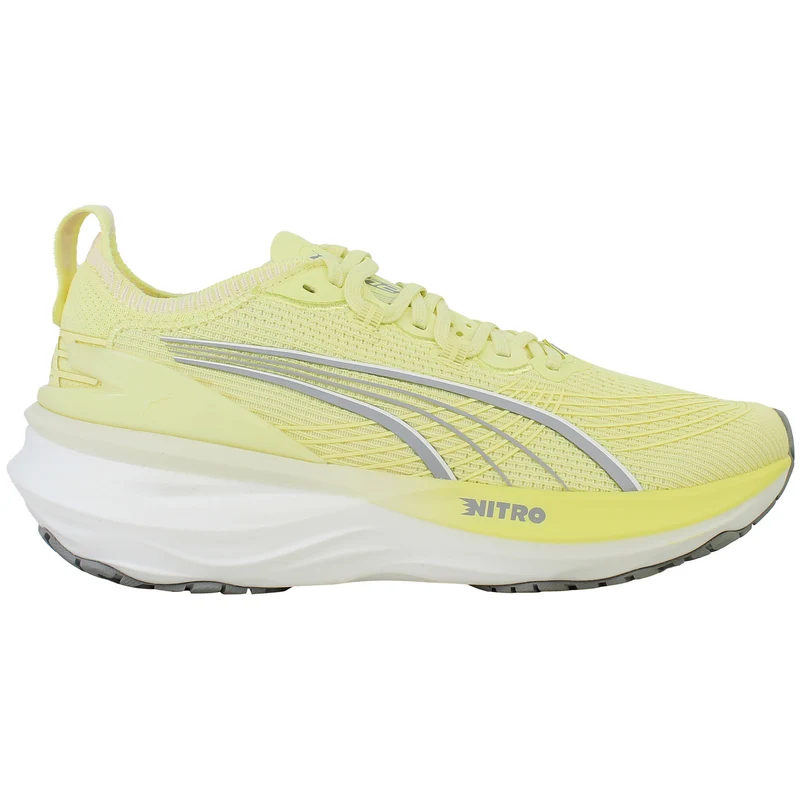 Puma ForeverRun Nitro 2 Womens Yellow Running Shoes 7