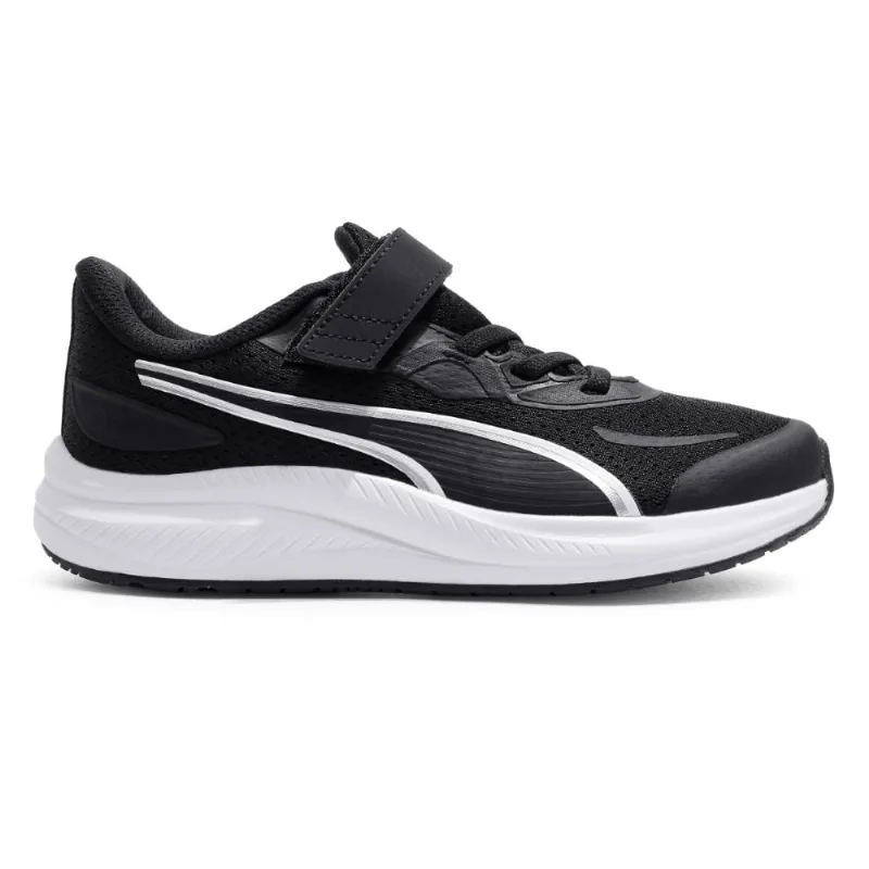 Tênis Puma Skyrocket 2 Ac + Ps Infantil 30 / Preto / Branco
