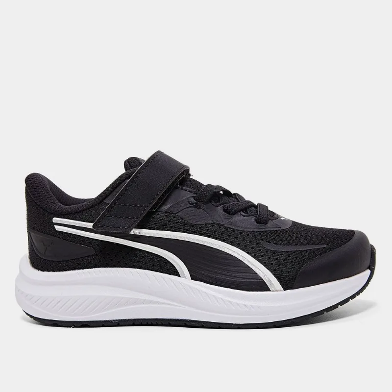 Tênis Infantil Puma Skyrocket 2 - Unissex - Preto