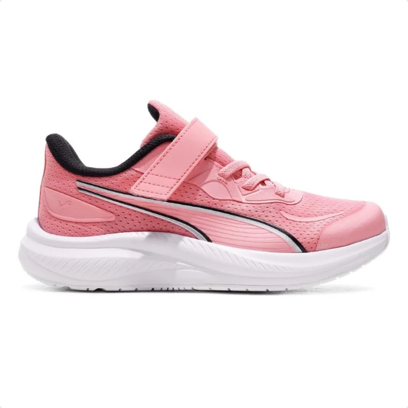 Tênis Puma Skyrocket 2 Ac + Ps Infantil 30 / Rosa / Branco