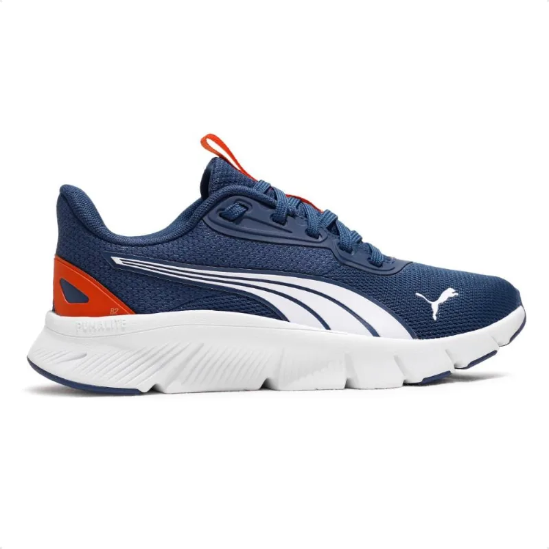 Tênis Puma Flexfocus Lite Modern Jr 35 / Azul / Laranja