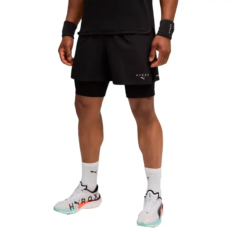 Short Puma Entrenamiento x HYROX 2 en 1 Hombre 527571 01 GD