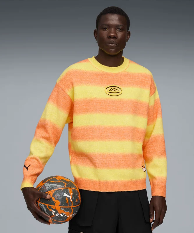 Puma LaFrancé Heem Knit Sweater Turuncu / M