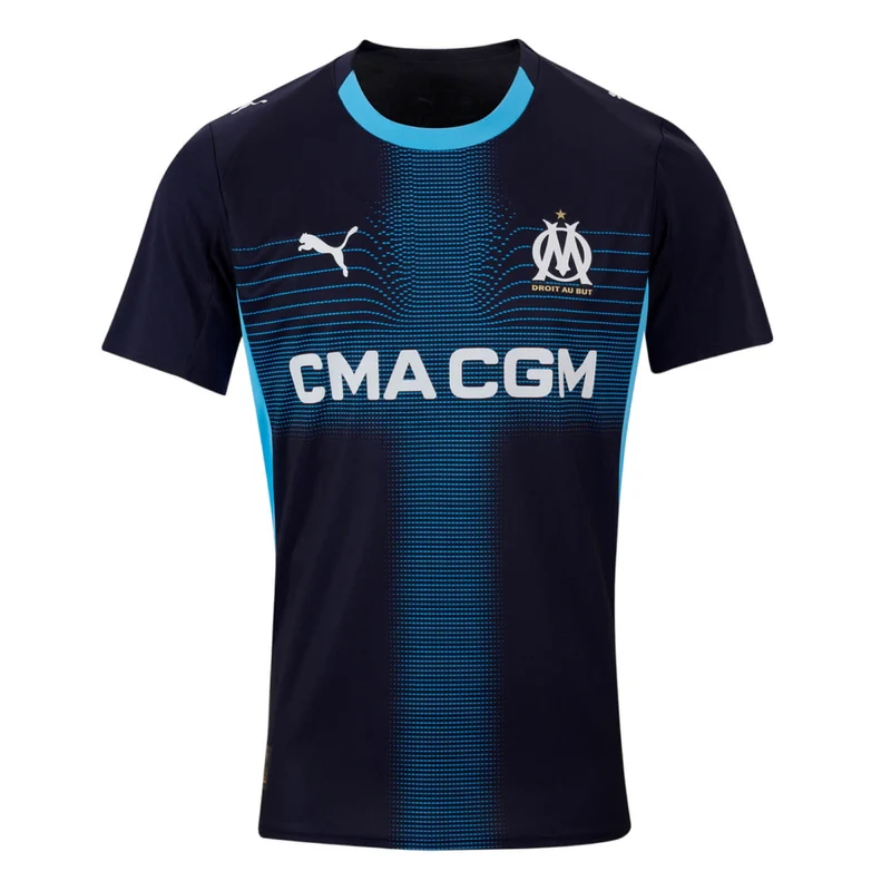 Olympique Marseille Adult 2025/26 Away Jersey Size 2XL