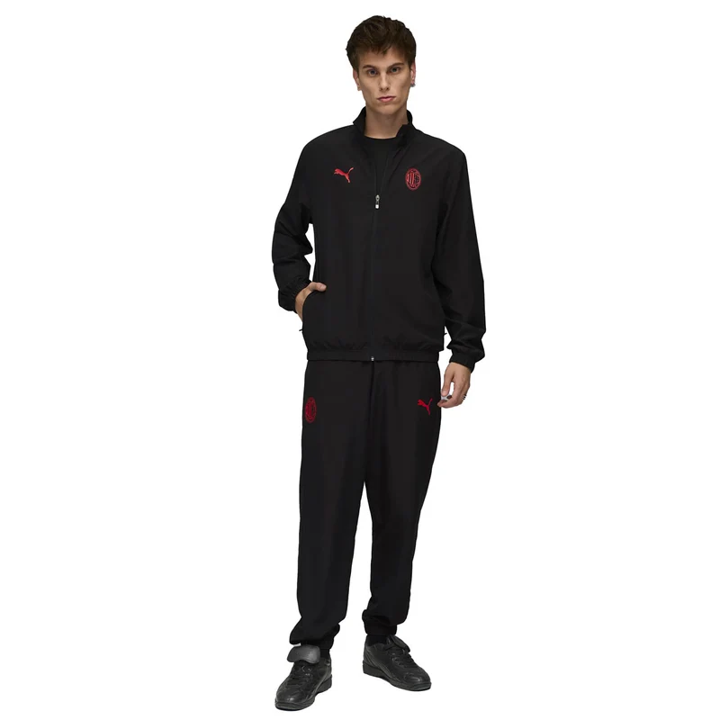 Tuta Uomo Puma AC Milan Ftbless Nero S