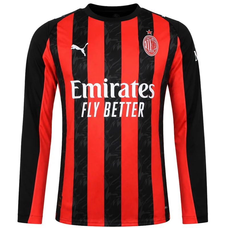 Puma AC Milan 25/26 Mens Red/Black Football Jersey S